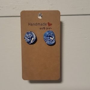 Hanukkah "Ugly Sweater" Handmade Earrings.
